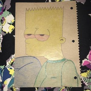 Original Notebook Back Cover Art by NaadTheSag